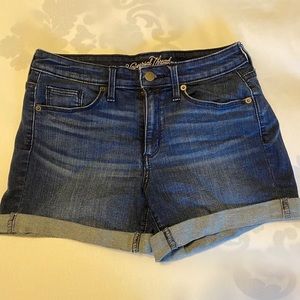 Universal Thread High Rise Midi Jean Shorts